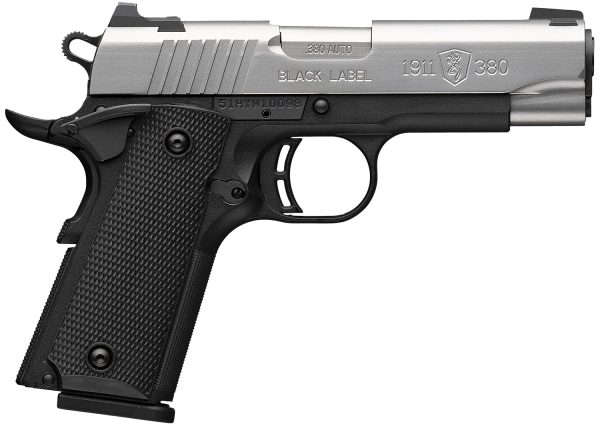 BROWNING 1911-380 380ACP SS 3.6"     #