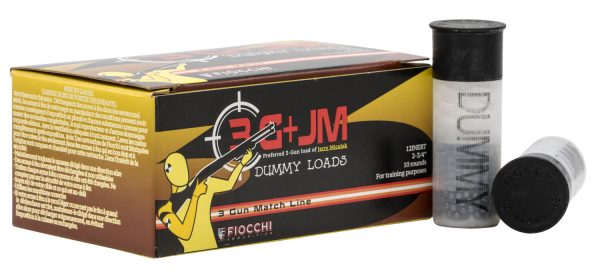 109306.jpg Fiocchi 12INERT Inert Dummy Rounds 12Gauge 10 Per Box/25 Case
