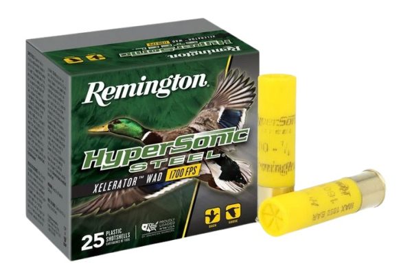 Remington Ammunition 26823 HyperSonic Steel 20Gauge 3" 7/8oz 2Shot 25 Per Box/10 Case