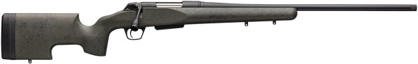Winchester Guns 535732294 XPR SR 6.5 PRC Caliber with 3+1 Capacity, 22" Threaded Barrel, Black Perma-Cote Metal Finish & Black Webbed Green Grayboe Renegade Long Range Stock Right Hand (Full Size)