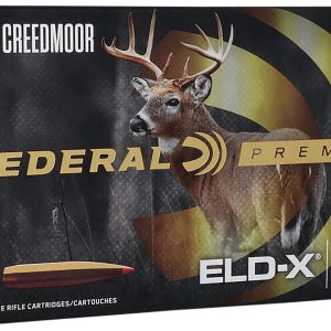 150595.jpg Federal P65CRDELDX1 Premium ELD-X 6.5Creedmoor 143gr 20 Per Box/10 Case