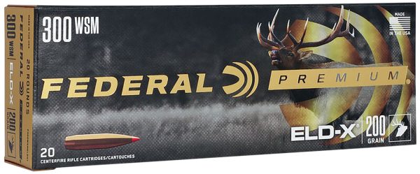Federal P300WSMELDX1 Premium ELD-X 300WSM 200gr 20 Per Box/10 Case