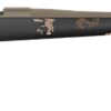 Fierce Firearms TWTROG65PRC20BS Twisted TI Rogue 6.5 PRC 20" Black Cerakote Steel Threaded Barrel, Drilled & Tapped Titanium Receiver, LR Negative Comb Sonora Ambush Camo Carbon Fiber Stock