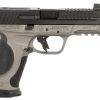 Ed Brown MPFTACT Fueled M&P Tactical 9mm Luger 19+1 4.75" Black Nitride Match Grade Threaded Barrel, Black Nitride Optic Cut/Serrated Stainless Steel Slide