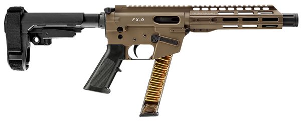 FREEDOM ORDNANCE FX9P8S-FDE FX9P  9mm Luger 31+1 8" Flat Dark Earth