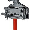 Rise Armament T017FPCCRED Rave Pistol Caliber Carbine Black/Red Single-Stage