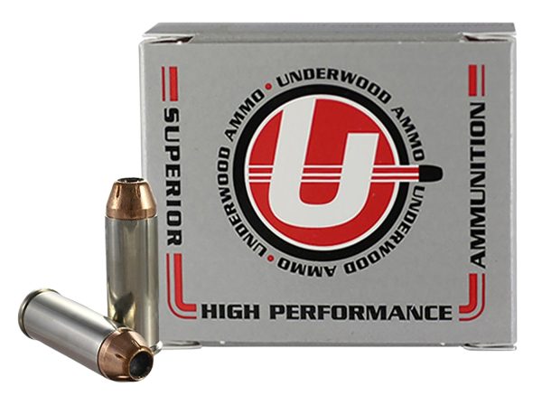 Underwood Ammo 434 XTP  45Colt+P 250gr Jacketed Hollow Point 20 Per Box/10 Case