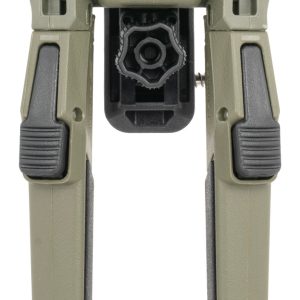 Savage Arms 56451 Sling Swivel Bipod  7.20"-10" High Green Polymer
