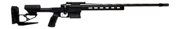 Horizon Firearms HRF-VAD-22CM-22R Vandal DM 22 Creedmoor 22" Black Chrome Spiral Fluted Threaded Barrel, Black Chrome Receiver w/Picatinny Rail, ARCA Rail, Black Anodized XLR Element 4.0 Aluminum Stoc