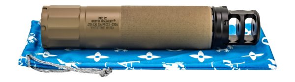195653.jpg Griffin Armament GAPRC224FDEAM-W PRC 224 Cal Flat Dark Earth Aluminum/Stainless Steel