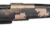 Fierce Firearms RIVSCX65PRC20BDS Carbon Rival XP 2.0 6.5 PRC 20" Smoked Bronze Cerakote Spiral Fluted Stainless Steel Barrel & Drilled & Tapped Receiver, Desert Shadow Camo Adj Comb Carbon Fiber Stock
