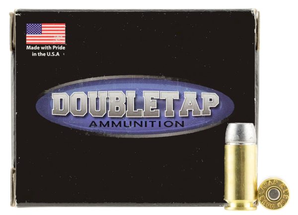 DoubleTap Ammunition 40200HC Hunter  40S&W 200gr Hard Cast Solid 20 Per Box/50 Case