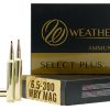 Weatherby F653130SCO Select Plus  6.5x300WthbyMag 130gr Swift Scirocco II 20 Per Box/10 Case