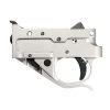 Timney Triggers 10221C16 Replacement Trigger  Single-Stage Curved Trigger with 2.75 lbs Draw Weight & Silver/Black Finish for Ruger 10/22