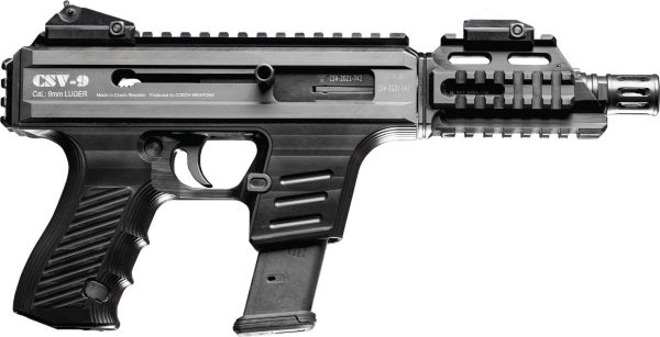 4PEAKS CZECH WEAPONS CSV-9 9MM 4.75 BLK 15RD