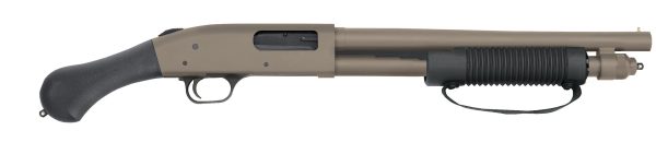 MOSSBERG 590 SHOCKWAVE 12/14 3" BL/FDE