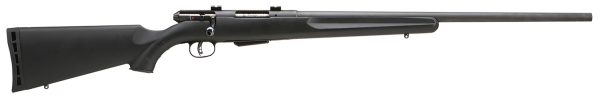Savage Arms 19156 25 Walking Varminter Full Size 204 Ruger 4+1 22" Matte Black Heavy Barrel, Matte Black Carbon Steel Receiver Drilled & Tapped, Matte Black Fixed Varmint Synthetic Stock, Right Hand
