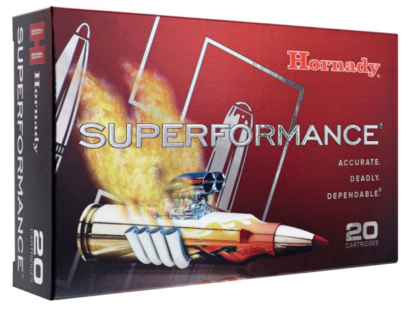 Hornady 85507 Superformance  6.5x55Swedish 140gr Super Shock Tip 20 Per Box/10 Case
