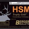 HSM 7RUM168VLD Trophy Gold Extended Range 7mm RUM 168 gr Berger Hunting VLD Match 20 Per Box/ 20 Case
