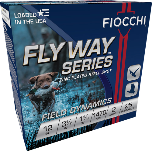 A1235ST2.jpg FIOCCHI FLYWAY 12GA 3.5" - 1-3/8OZ #2 1470FPS 25RD 10BX/C
