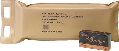 A38GBP_1.jpg PMC AMMO 38 SPECIAL 132GR. - FMJ-RN 300 RD BATTLE PK 3BP/CS