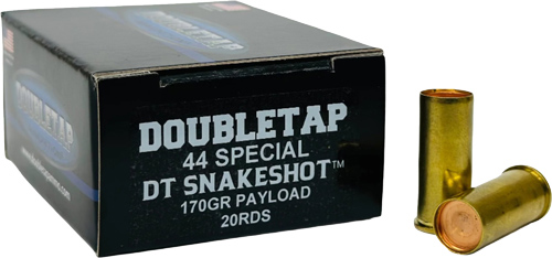 DOUBLETAP 44 SPL SNAKE SHOT - 20RD 50BX/CS