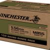 WINCHESTER USA 5.56X45 62GR - GREEN TIP 600RD CASE LOT