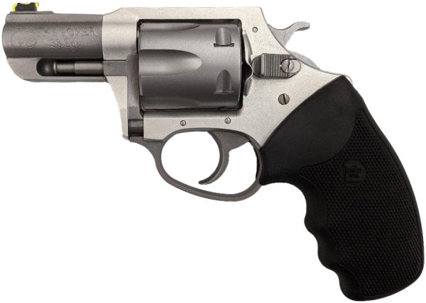 CA THE BOXER 38SPL 2.2 ANODIZED SS RUBBER GRIP