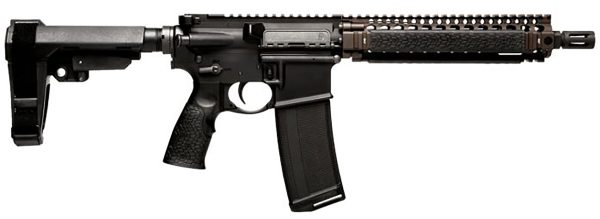 DAN MK18 RISII PISTOL 5.56 10.3 FDE SBA3 32RD