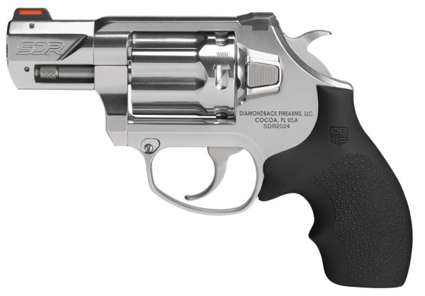 DBF SDR 9MM 2 POLISHED STAINLESS HOGUE 6RD