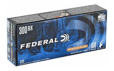 FED 300BLK 150GR POWER-SHK SP 20/200