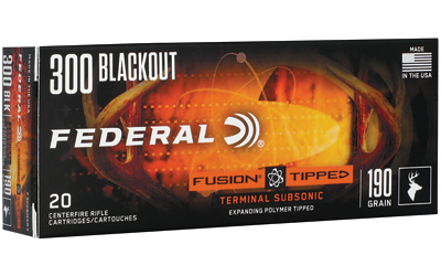FED FUSION TIP 300BLK 190GR 20/200