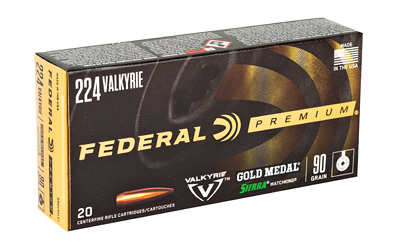 FED GOLD MDL 224VLK 90GR BTHP 20/200