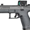 CZ P-10 C OR PORTED 9MM 4" FS - 10RD BLACK WITH COA