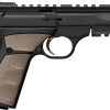 BROWNING BUCK MARK BLACK LABEL - 22LR 4" BLACK/FDE W/PIC RAIL