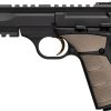 BROWNING BUCK MARK BLACK LABEL - 22LR 4" BLACK/FDE W/PIC RAIL