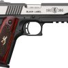 BROWNING 1911-380 BLACK LABEL - MEDALLION PRO COMPACT 3.58"FS