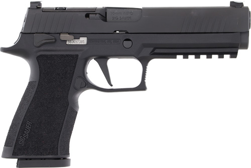 SIG P320 XTEN 10MM 5" XRAY3 OR - (2)15RD POLY/BLACK MAN SAFETY