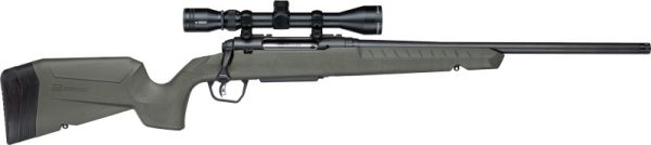 SAVAGE AXIS 2 XP 243 20" - THREADED W/3-40X40 BLACK/GREEN