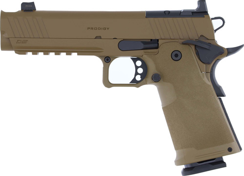 SPRINGFIELD 1911 DS PRODIGY - COMP 9MM 5" COYOTE BROWN 10RD