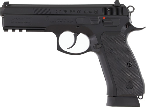 CZ 75 SP-01 50TH ANNIVERSARY - 9MM FS 19RD BLACK POLYCOAT