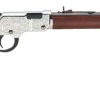 HENRY H4 SILVER EAGLE 22WMR - 20.5" OCTAGON WALNUT ENGRAVED