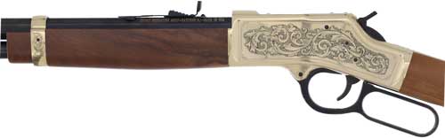 HENRY H6 BIG BOY BRASS 357/38 - SIDE GATE 20" OCT DELUXE ED.