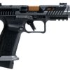 CANIK TTI COMBAT 9MM 4.6" BBL - OR FS 2-18RD MAGS COMBAT SMOKE