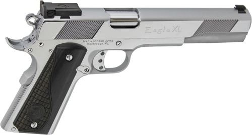 IVER JOHNSON EAGLE XL - 10MM 6" ADJ POLISHED CHROME