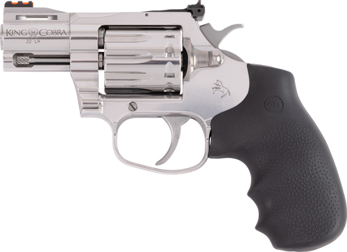 COLT KING COBRA 22LR 2" - S/S MATTE RUBBER BLACK