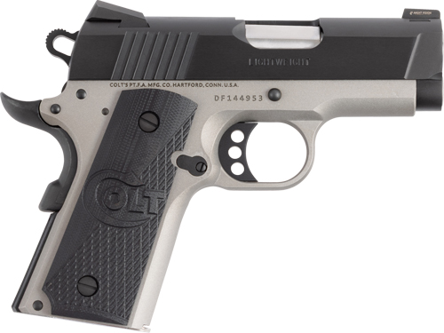 COLT DEFENDER 45ACP FS 3" - CERAKOTE BLUED