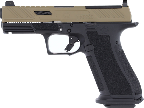 SHADOW SYSTEMS XR920 ELITE 9MM - OPTIC CUT UNTHREADED COYOTE/BL