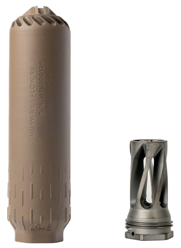 HUXWRX SUPPRESSOR FLOW 6K FDE 5/8X24
