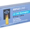 PPU 22-250REM SP 55GR 20/200
